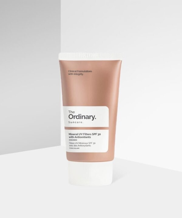 MINERAL UV FILTERS SPF 30 WITH ANTIOXIDANTS